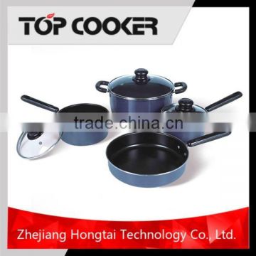 Aluminum pressed prestige non-stick cookware set