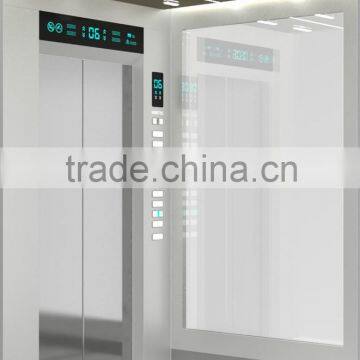 Hair line stainless steel passenger elevator with Safe and Low Noise