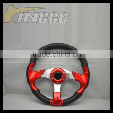 Good Performance universal sports pu steering wheel