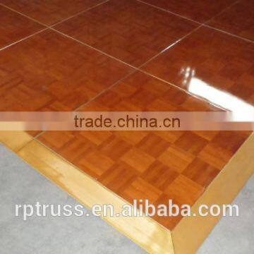 RP 3FTX3FT portable teakwood dancing floor