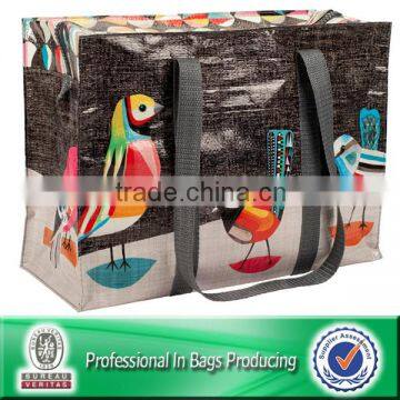 Lead Free Zipper PP Woven Quilt Storage Bag