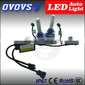 Led Auto 9005 H1 H3 H4 24w Cob Motorcycle Headlight for Car Accessary photo-2