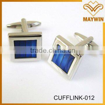 Enamel Metal Cufflinks photo-2