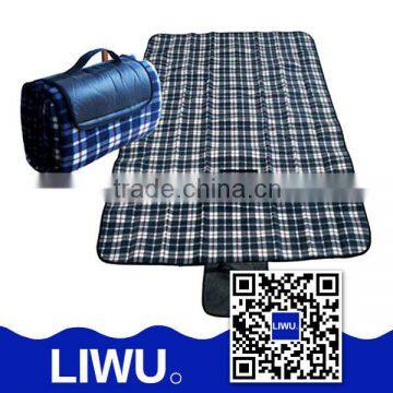 Hot sell Europe and US nylon picnic blanket with logo,fold up