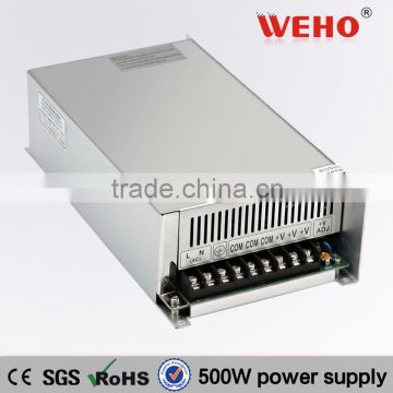 High quality Various voltage 12v 24v 36v 48v 500W 14a dc Switching power supply