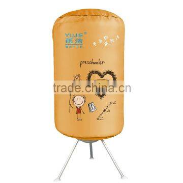 Round Shape Type Electric Clothes Air Dryer