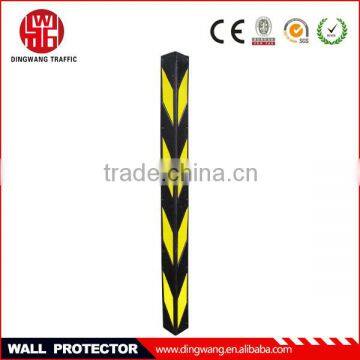 Yellow and Black 1M Rubber Wall Protector