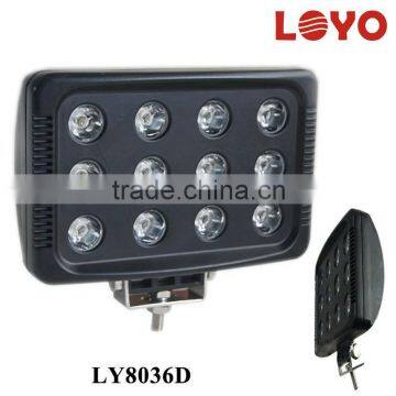 Super Bright Black Waterproof IP67 36W DC 10-30V 6000k Led Work Light From Original Manufacture photo-2