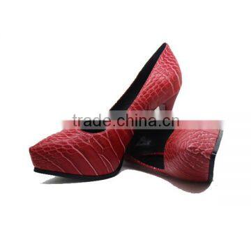 Red shoes womens high heel ladys platform heels cheap price