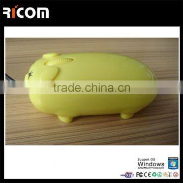 Cute Pig Shaped Computer Gift Mouse,Wired Optical Computer Mouse for Women for Laptop and Desktop --MO7064---Shenzhen Ricom photo-4