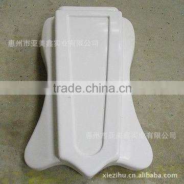 Vacuum formed hard plastic machine shell