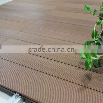 outdoor WPC easy to install composite wood tiles