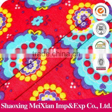 2015fashion new design polyester spandex printed Knitted Fabric