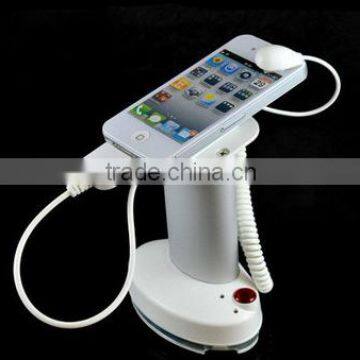 Cell phone security display stand with charger and alarm