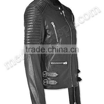 Women Black Leather Jacket