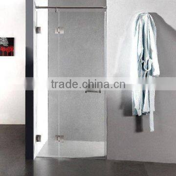 frameless swing shower door