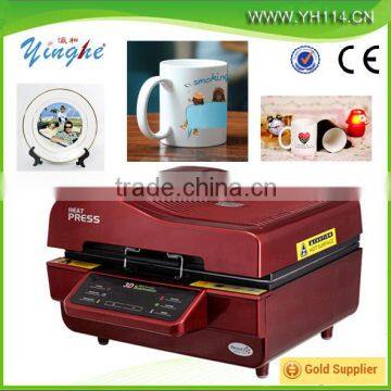 3D sublimation vacuum heat press machine