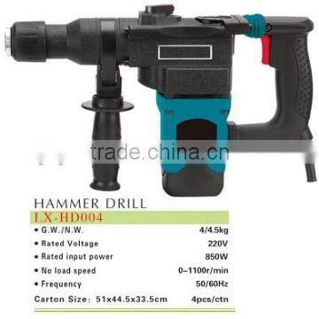 38mm 850W electric hammer/rotary hammer/hammer drill HD004