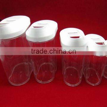 5pcs set plastic airtight canister
