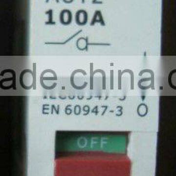 AUT2 with CE mark and CB report 100A mini isolating switch