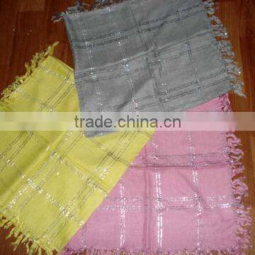 Viscose square scarf