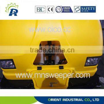 Solid Airport Specialized Tires Motorized Road Sweeper With Vacuum Sweeping and Water Spraying photo-2