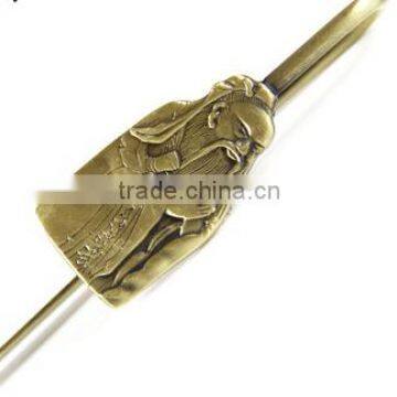 Metal Stick Shape Book Mark, Book Mark With Stirring Function photo-4