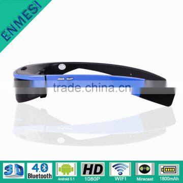 Private Theater 16G Memory Full HD Wifi Bluetooth Android 98" VR Glasses Video