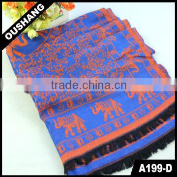 A199-D Long Scarf Rayon Scarves Wraps