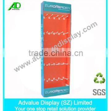 Economic Sidekick Cardboard Display Racks For Promotional T-shirt