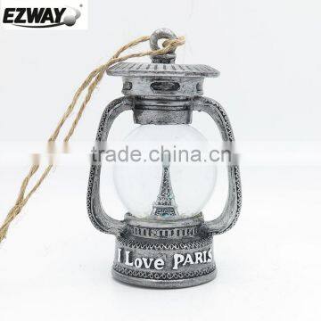 Decoration Fashion Design Decorative Resin Mini Hurricane Lamp