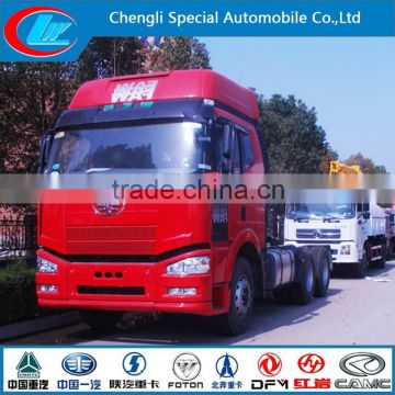 FAW tractor 6X4 tractor head truck semi trailer using tractor heavy duty tractor truck china head truck manufacturers