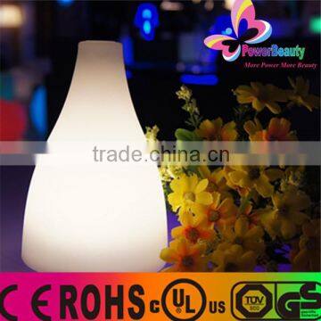 remote control rechargeable waterproof colorful led vase table lamp