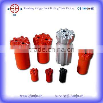 Thread or tapered type Button Bits for hard stone