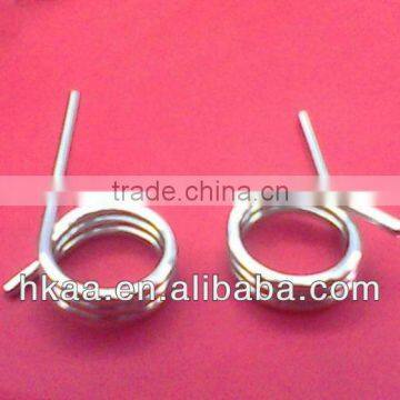 small stainless steel torsion spring