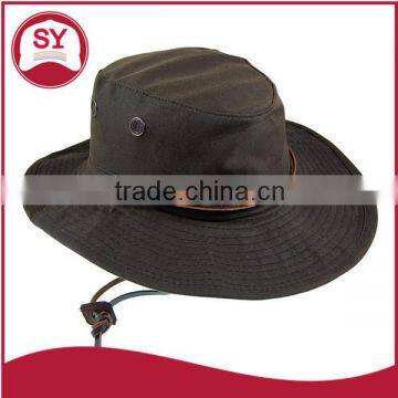 wholesale custom designer bucket hat with string