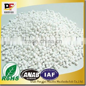 Mater batch PP/PE TiO2 White masterbatch for film/injection molding/house ware/sheet/pipe, color masterbatch manufacturer