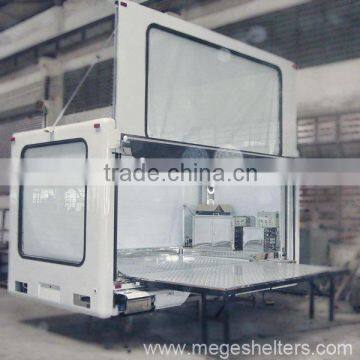 Durable fiberglass truck body