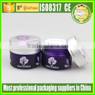 wholesale 15g glass jar container for face cream