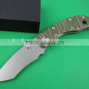 OEM D2 blade material Tactical Folding Survival Knife