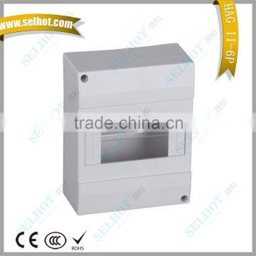 6 pair Electrical Control Enclosure ABS electrical distribution box