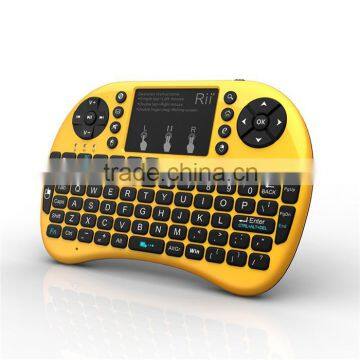 Rii I8 Air Mouse With Touchpad for PC and TV 2.4ghz Wifi Mini Wireless Keyboard Air Mouse Fly Mouse photo-2