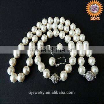 China best service favorable factory price imitation pearl jewellery set