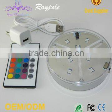 Table Centerpiece Lighting LED Base Light for Event Decoration