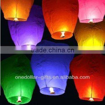 Sky Fly Fire Lanterns Wish Party Wedding Birthday Multi Color Lantern