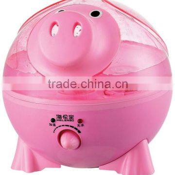Double nozzle ultrasonic humidifier with cool mist