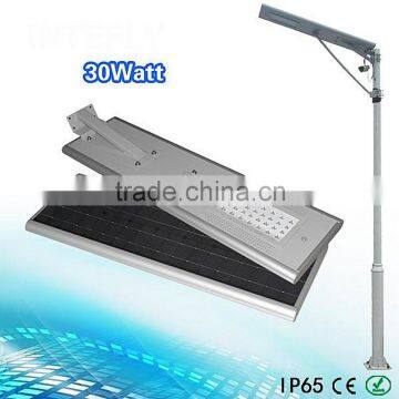 Parking Lot all in one solar street light 15W 18W 20W 30W 40W 50W 60W 80W