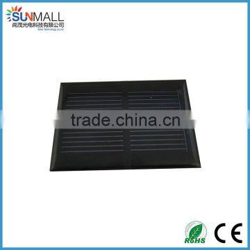 High quality poly pet laminated epoxy 1V 250mA solar panel