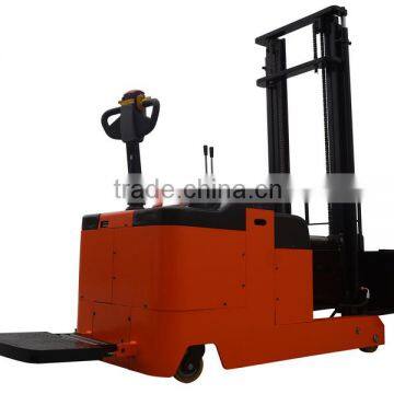 Easy To Use Counterbalanced Full Electric Stacker