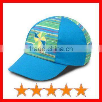 Kids cotton hat&windmill shape logo